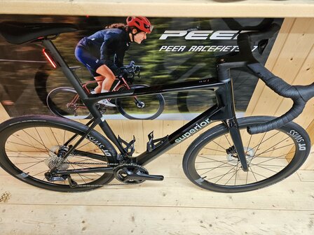 Superior XR 9.7 GF Gloss Rainbow Black Racefiets Gravelfiets Shimano Ultegra DI2 Wielen DT Swiss