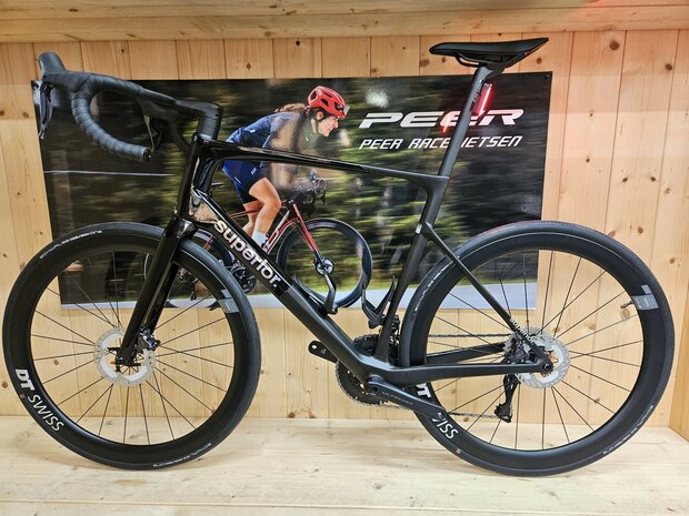 Superior XR 9.7 GF Gloss Rainbow Black Racefiets Gravelfiets Shimano Ultegra DI2 Wielen DT Swiss